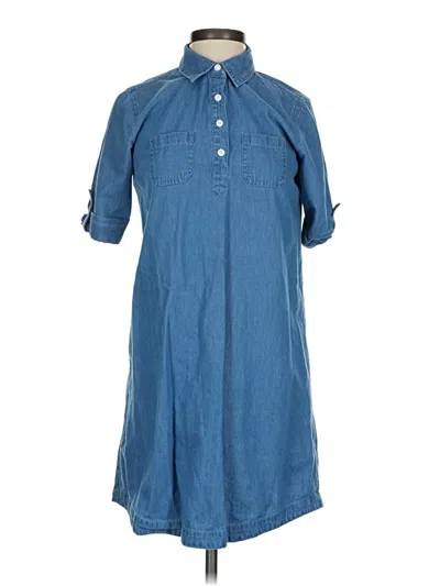 Pre-owned Karen Scott Casual Dress In Blue