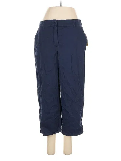 Pre-owned Karen Scott Casual Pants In Blue