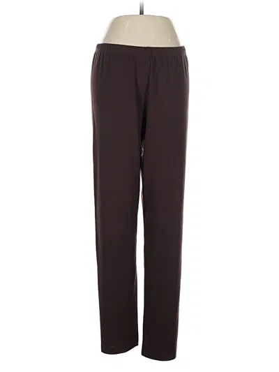 Pre-owned Karen Scott Casual Pants In Brown