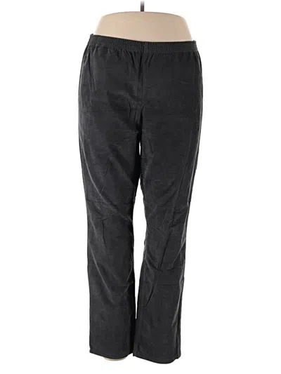 Pre-owned Karen Scott Casual Pants In Gray