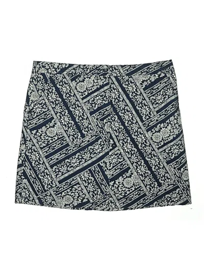 Pre-owned Karen Scott Casual Skirt In Blue