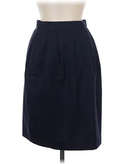 Pre-owned Karen Scott Casual Skirt In Blue