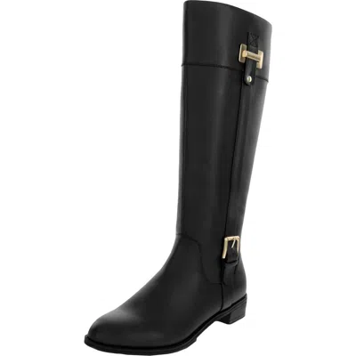 Karen Scott Deliee 2 Womens Zipper Round Toe Riding Boots In Multi