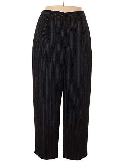 Pre-owned Karen Scott Dress Pants In Black