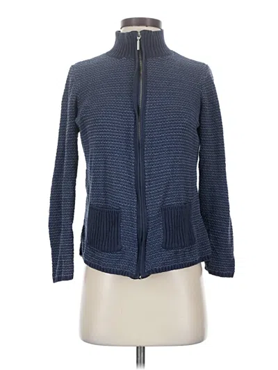 Pre-owned Karen Scott Jacket In Blue