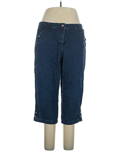 Pre-owned Karen Scott Jeans In Blue
