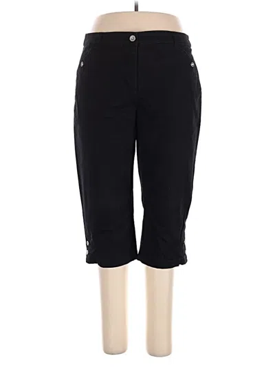 Pre-owned Karen Scott Jeggings In Black