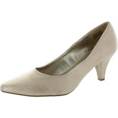 Karen Scott Meaggann Womens Pointed Toe Slip On Pumps