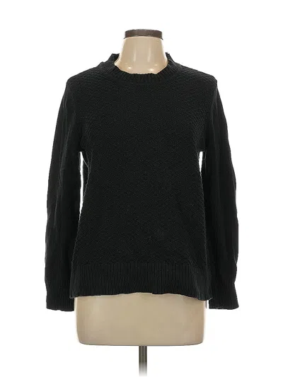 Pre-owned Karen Scott Pullover Sweater In Black