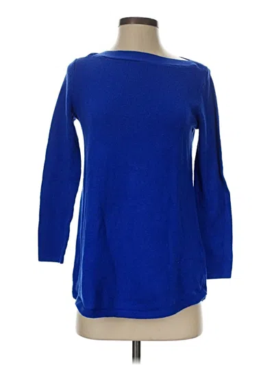 Pre-owned Karen Scott Pullover Sweater In Blue