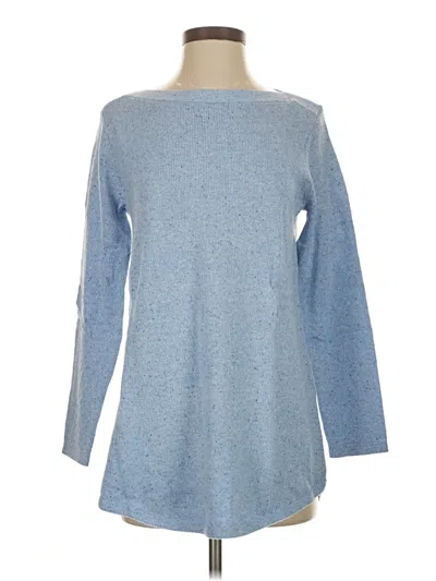 Karen Scott Pullover Sweater In Blue