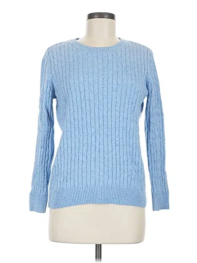 Pre-owned Karen Scott Pullover Sweater In Blue