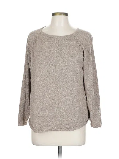 Pre-owned Karen Scott Pullover Sweater In Brown
