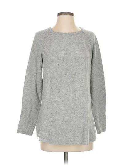 Pre-owned Karen Scott Pullover Sweater In Gray