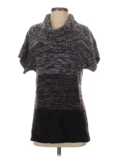 Pre-owned Karen Scott Pullover Sweater In Gray