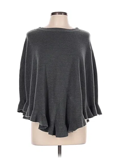 Pre-owned Karen Scott Pullover Sweater In Gray