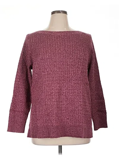 Karen Scott Pullover Sweater In Multi