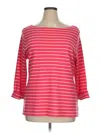 Karen Scott Pullover Sweater In Red