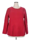 Karen Scott Pullover Sweater In Red
