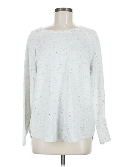 Pre-owned Karen Scott Pullover Sweater In Silver