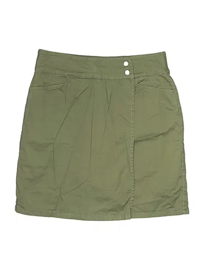 Pre-owned Karen Scott Skort In Green