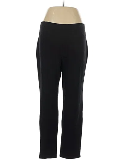 Pre-owned Karen Scott Sport Active Pants In Black