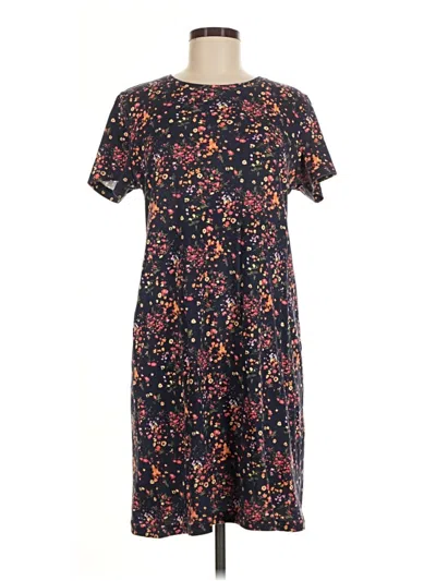 Pre-owned Karen Scott Sport Casual Dress In Blue