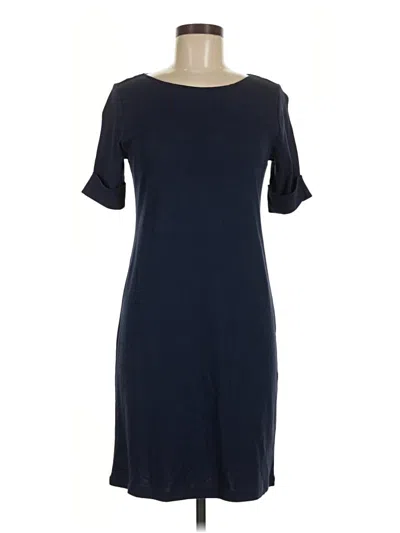 Pre-owned Karen Scott Sport Casual Dress In Blue