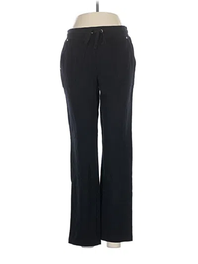 Pre-owned Karen Scott Sport Dress Pants In Black