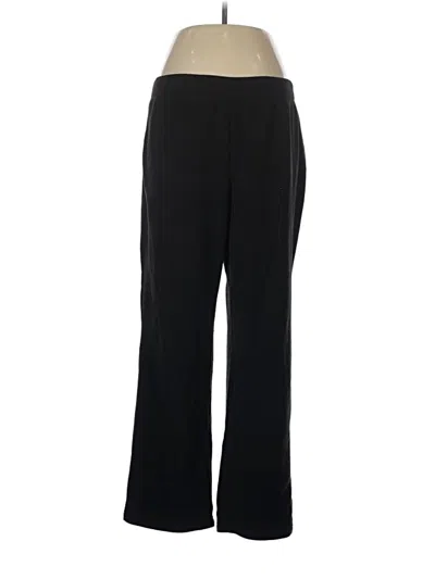 Pre-owned Karen Scott Sport Dress Pants In Black
