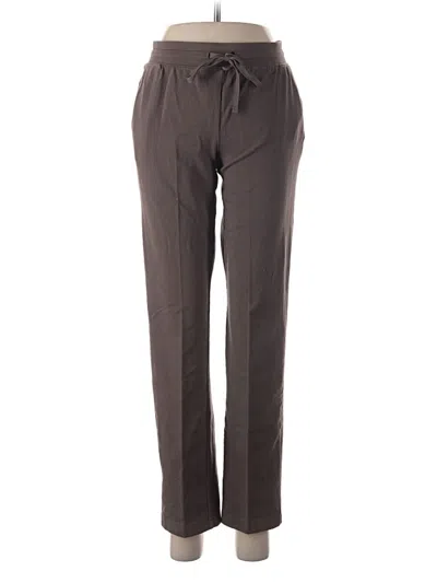 Pre-owned Karen Scott Sport Dress Pants In Brown