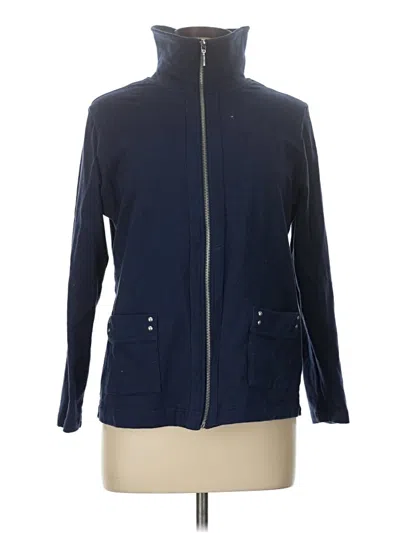Pre-owned Karen Scott Sport Jacket In Blue