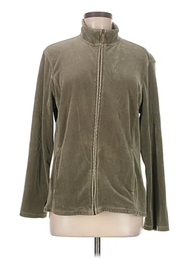 Pre-owned Karen Scott Sport Jacket In Green