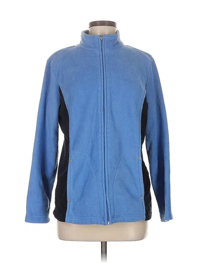 Pre-owned Karen Scott Sport Sweatshirt In Blue
