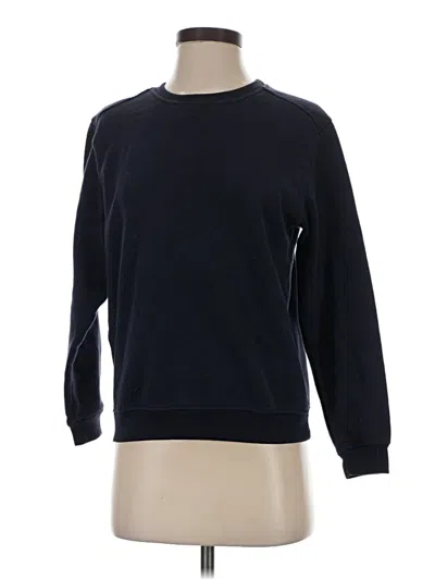 Pre-owned Karen Scott Sport Sweatshirt In Blue