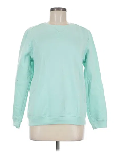 Pre-owned Karen Scott Sport Sweatshirt In Blue