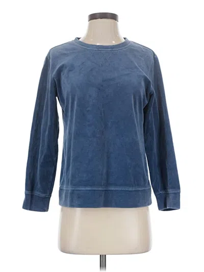 Pre-owned Karen Scott Sweatshirt In Blue