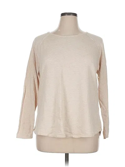 Pre-owned Karen Scott Sweatshirt In Brown