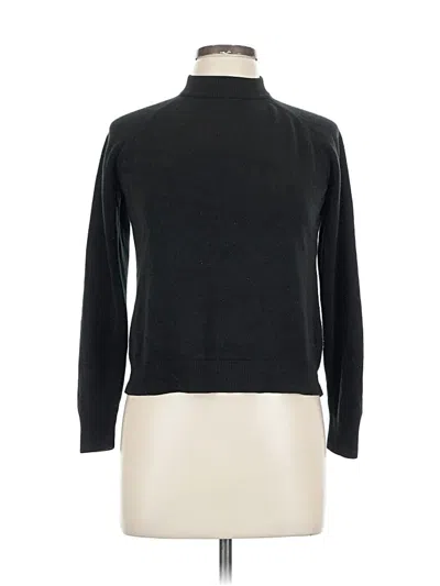 Pre-owned Karen Scott Turtleneck Sweater In Black