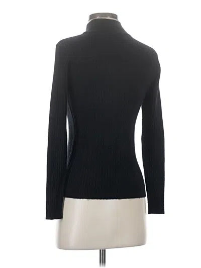 Pre-owned Karen Scott Turtleneck Sweater In Black