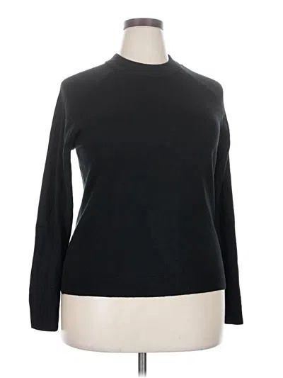 Karen Scott Turtleneck Sweater In Black