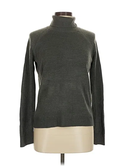 Pre-owned Karen Scott Turtleneck Sweater In Gray