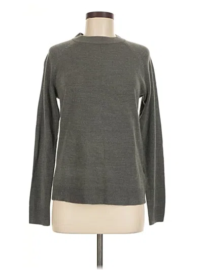 Pre-owned Karen Scott Turtleneck Sweater In Gray