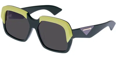 Karen Walker Asscher Vestibilità Orientale Kas2349718 Occhiali Da Sole Verdi Per Donna