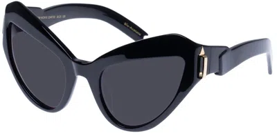 Karen Walker Bow Wow Kas2349735 Occhiali Da Sole Neri Per Donna In Black