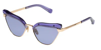 Karen Walker Fantasia Kas2231353 Occhiali Da Sole Blu Per Donna