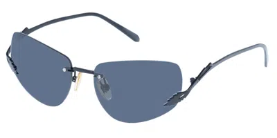 Karen Walker Fleur Kas2449766 Occhiali Da Sole Neri Per Donna In Black
