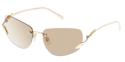 Karen Walker Fleur Kas2449767 Occhiali Da Sole Oro Per Donna In Gold
