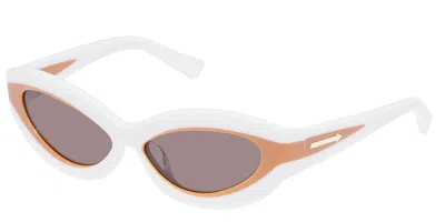 Karen Walker Hana Kas2449771 Occhiali Da Sole Bianchi Per Donna