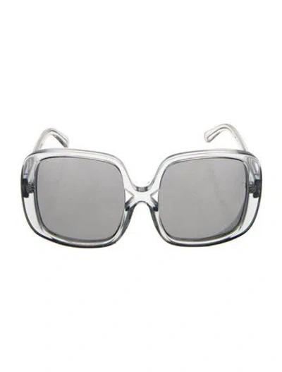 Pre-owned Karen Walker Oversize Tinted Sunglasses